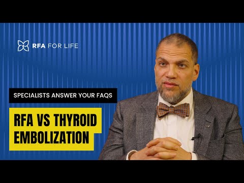 Radiofrequency Ablation vs Thyroid Embolization